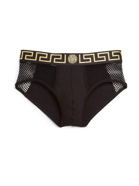 versace men black|versace men underwear.